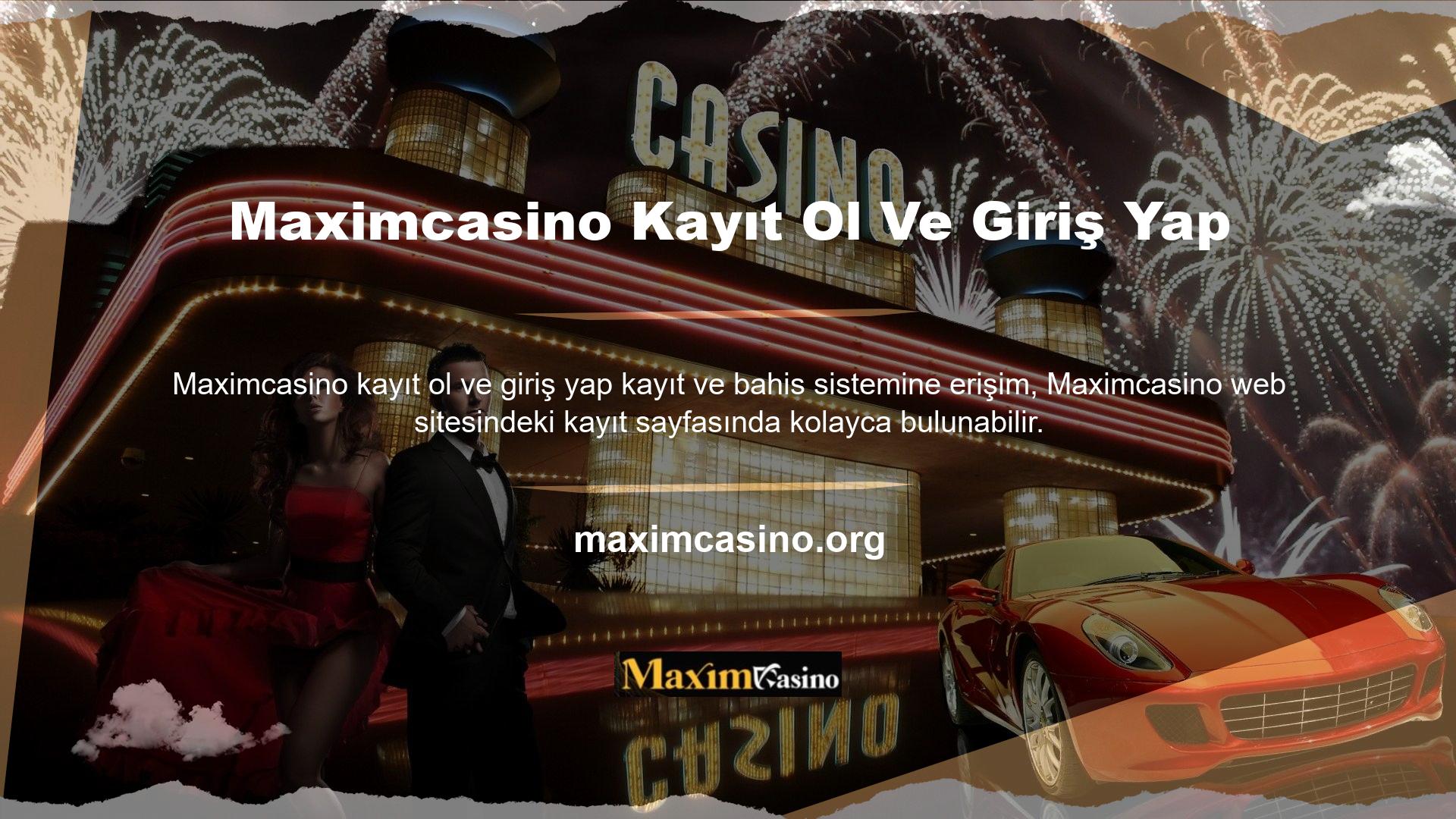 Maximcasino, kullanıcılarımıza daha iyi hizmet verebilmek için adresi güncellemeye devam ediyor